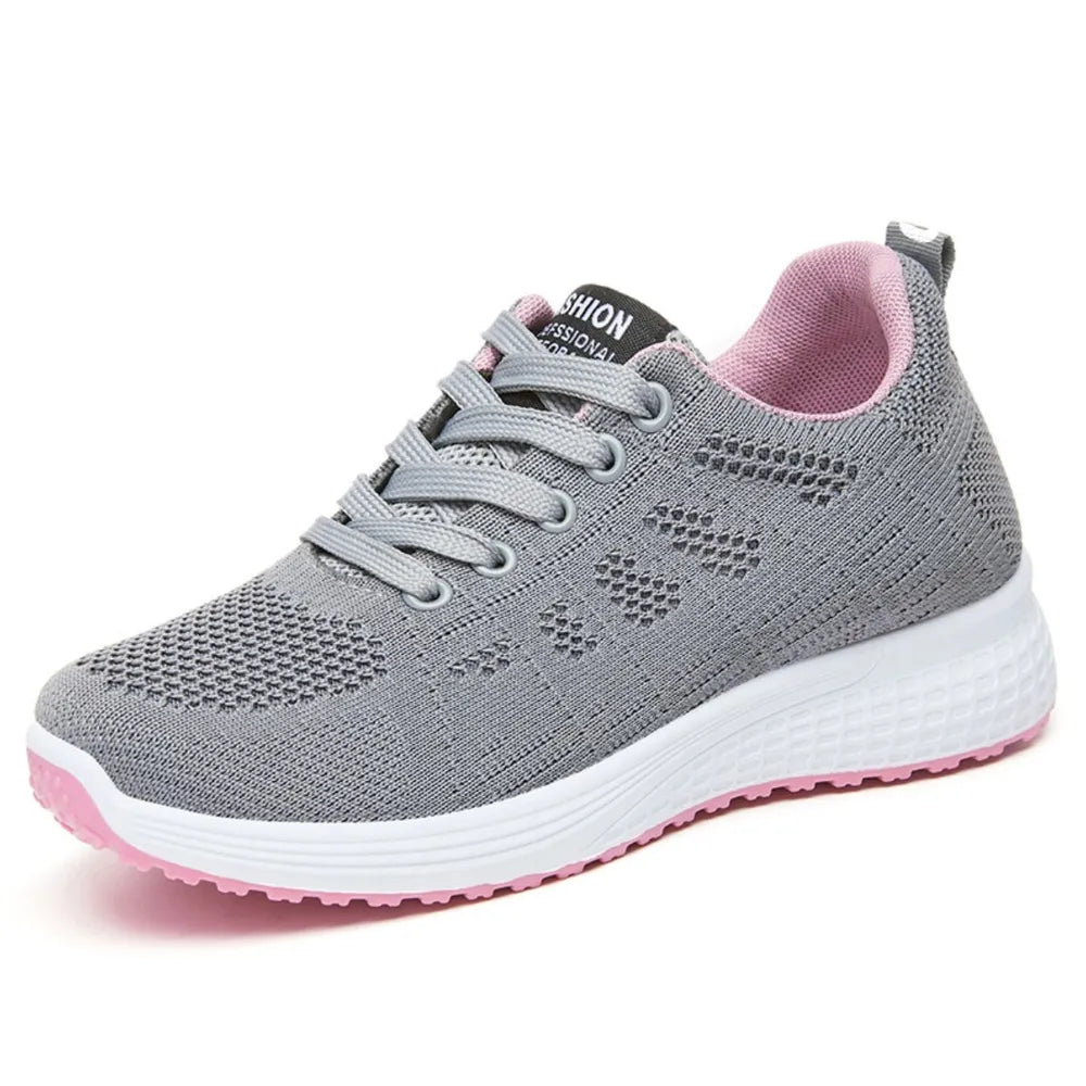 Round Toe Mesh Breathable Trainer