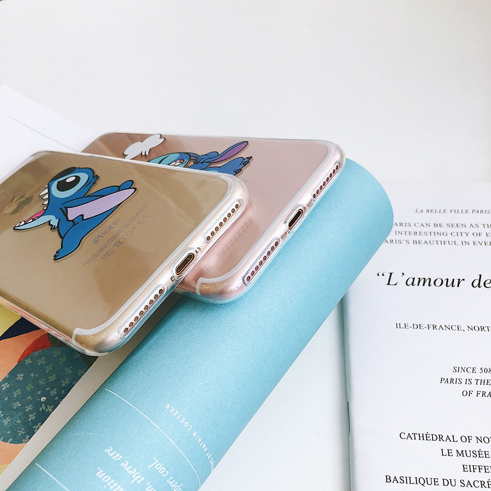 iPhone Case - Stitch for models 8 7 6 6s Plus X XR Xs