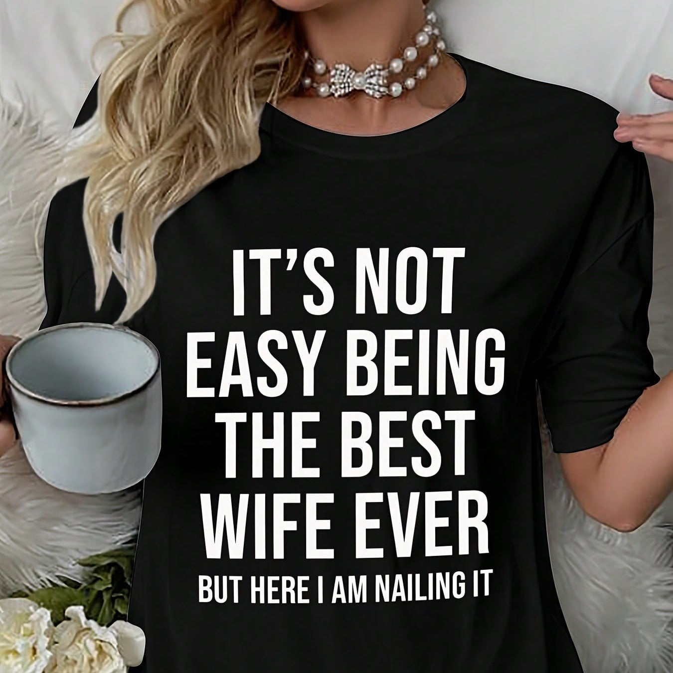 Women Nightdress Sleepwear - Best Wife Ever