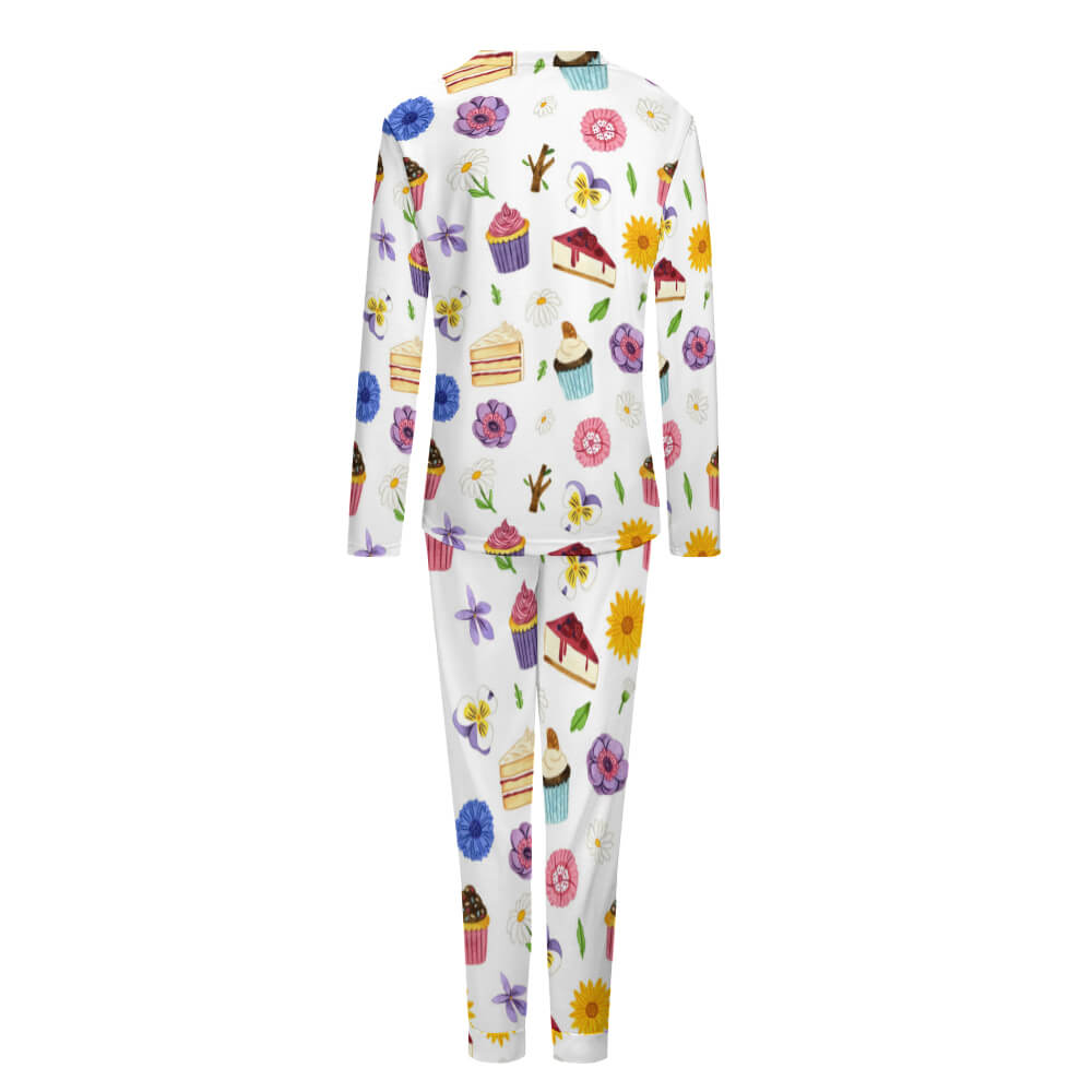Women's Pyjama Set - Top & Trousers - Cupcake