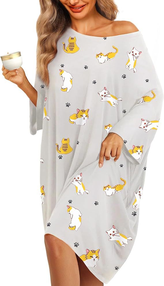 Women's Oversized Nightshirt - various Styles/Colours