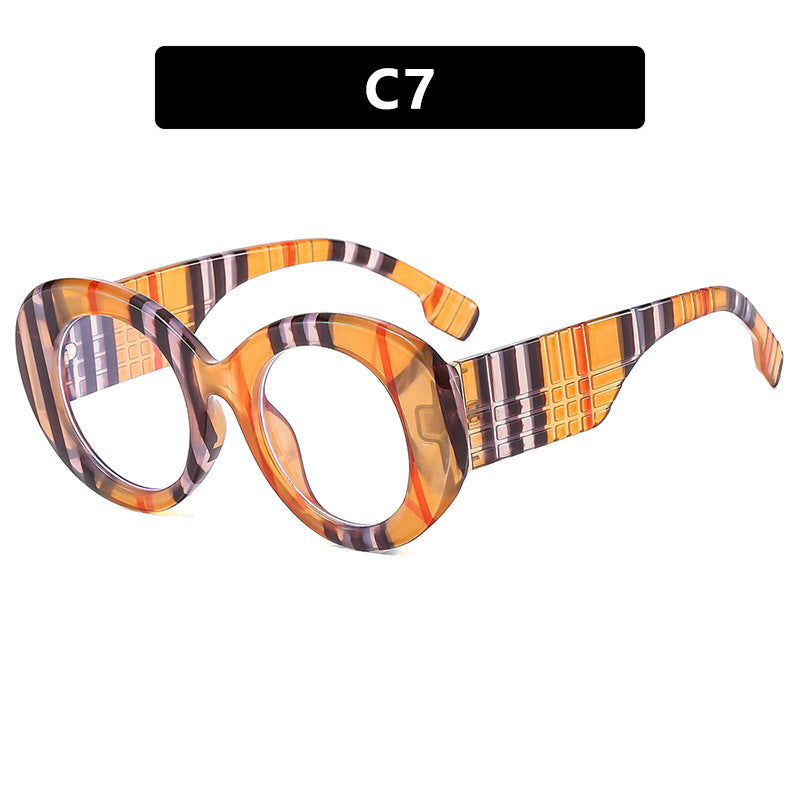 Ladies Large Frame Circular Sunglasses - various colours