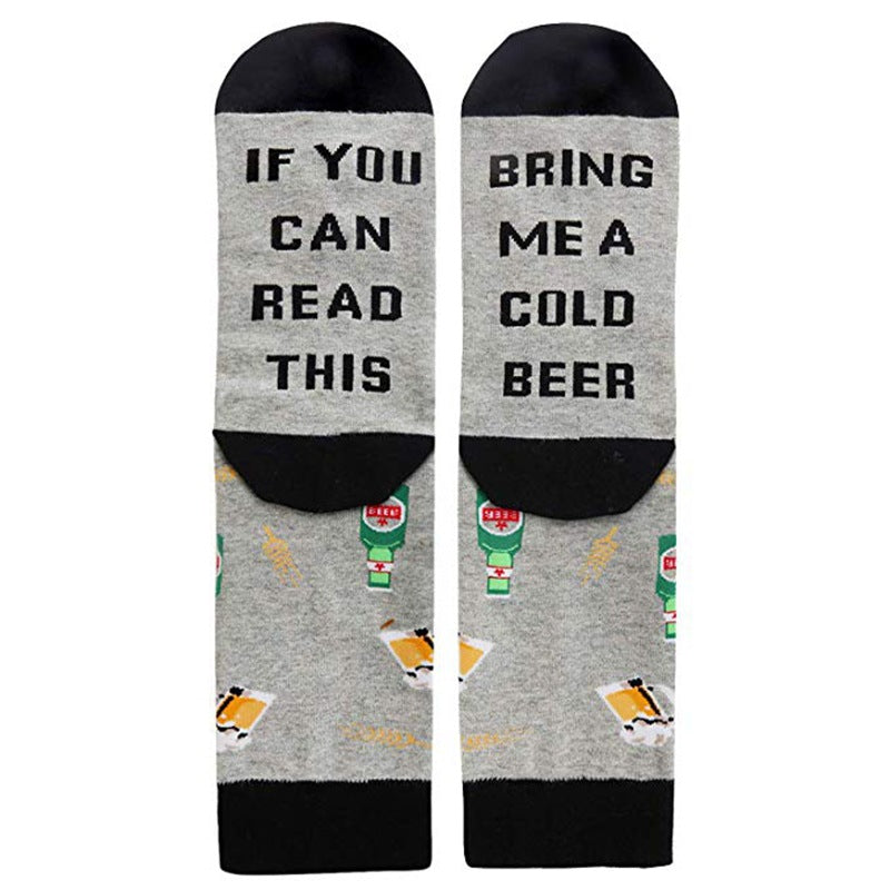 Socks - IF YOU CAN READ THIS Slogan