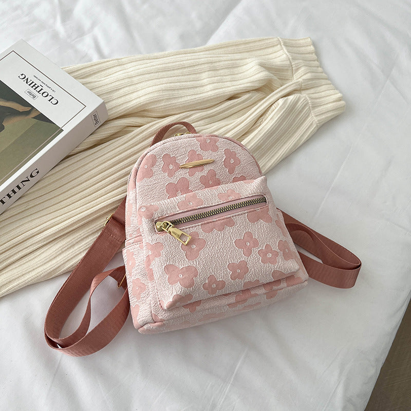 Cute Print Back Pack Handbag