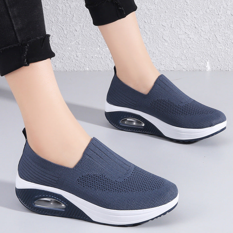 Slip On Wedge Trainer