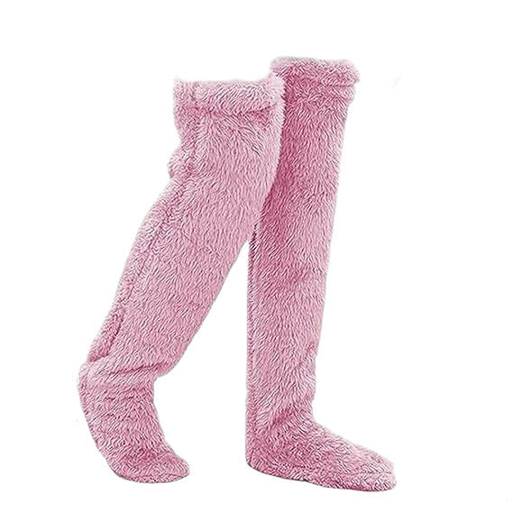 Socks Leg Warmers - Over The Knee - Thick Fleece