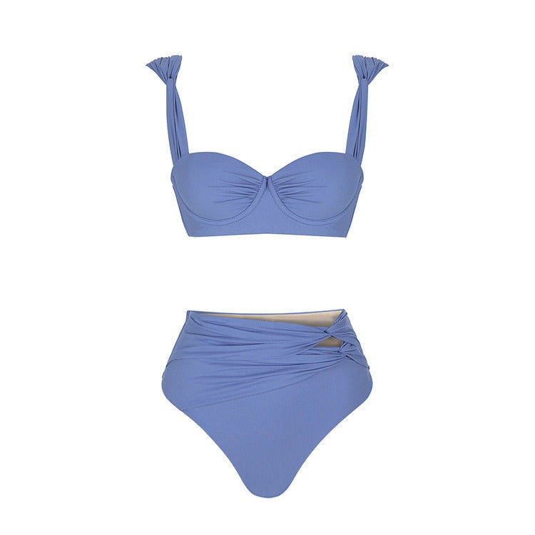 Bikini Two Piece Set and matching Cover Up Skirt