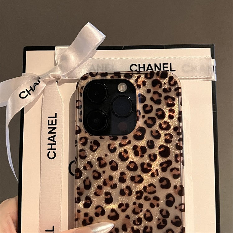 Iphone Case - 12 - 16 Models - Leopard Pattern