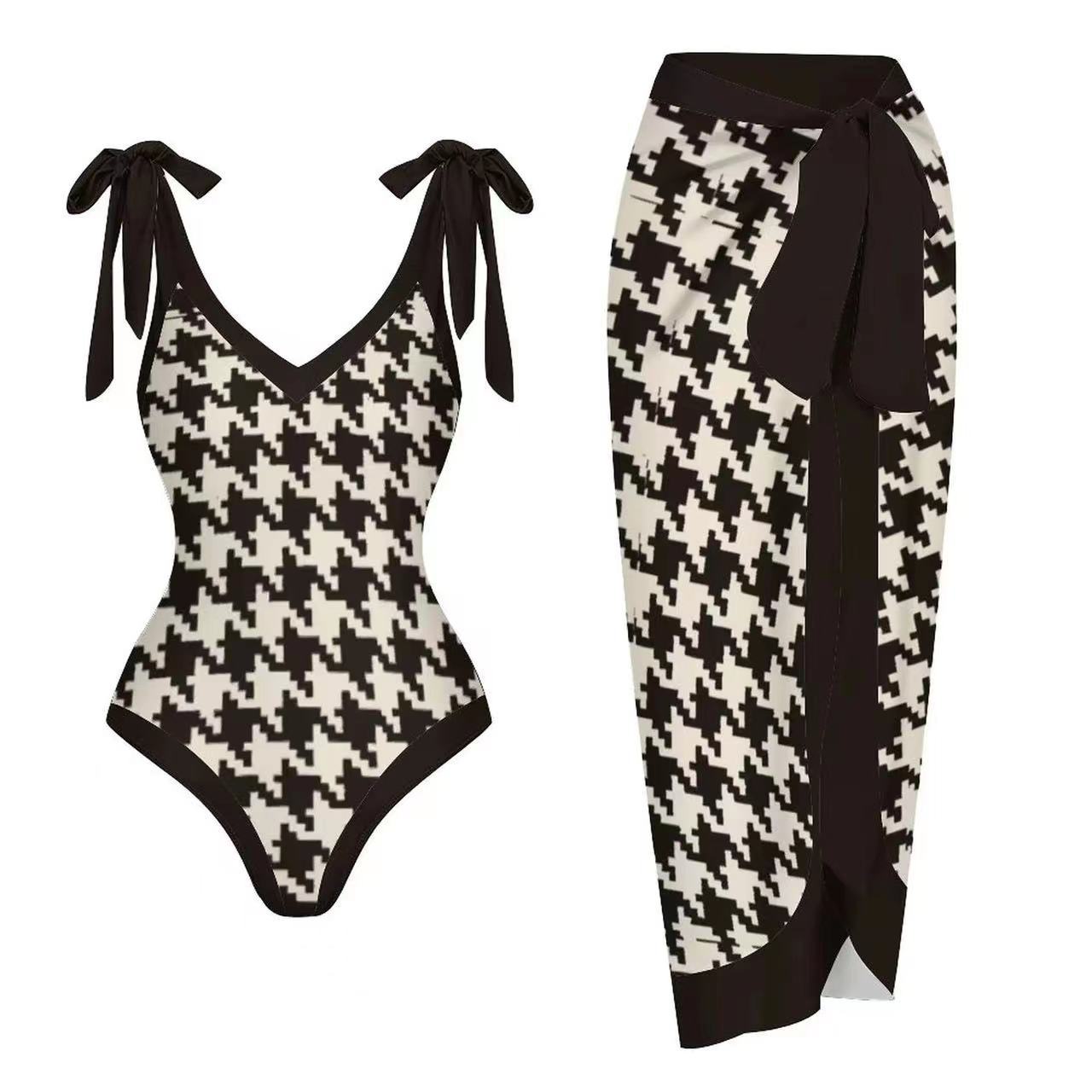 Swimsuit One Piece and matching Cover Up Set