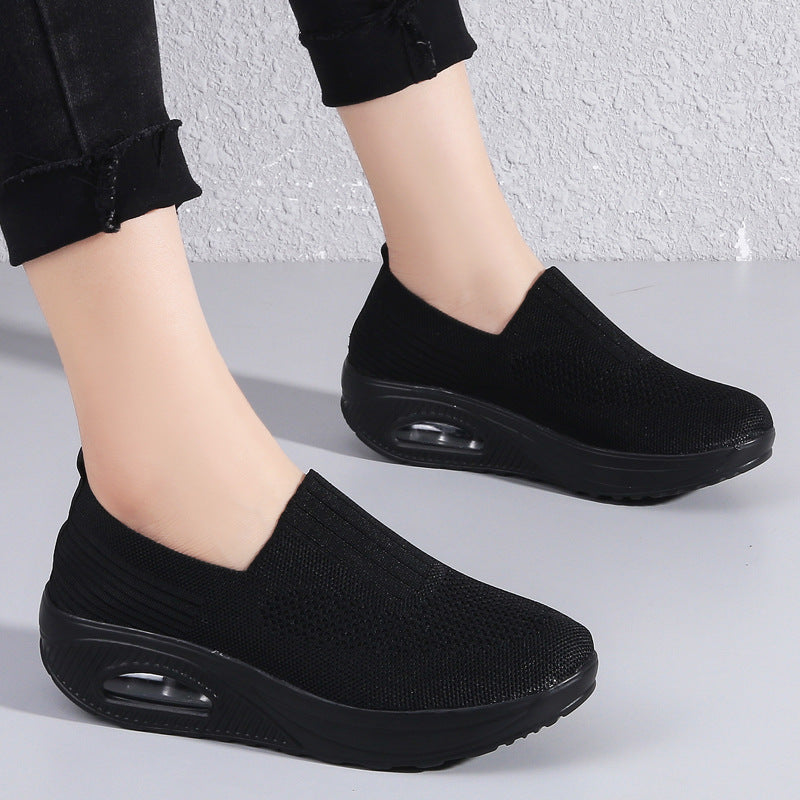 Slip On Wedge Trainer