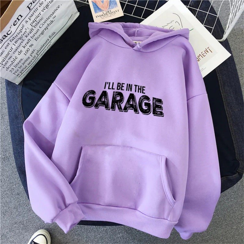 Unisex Hoodie - I'll Be In The Garage - Up to 4XL