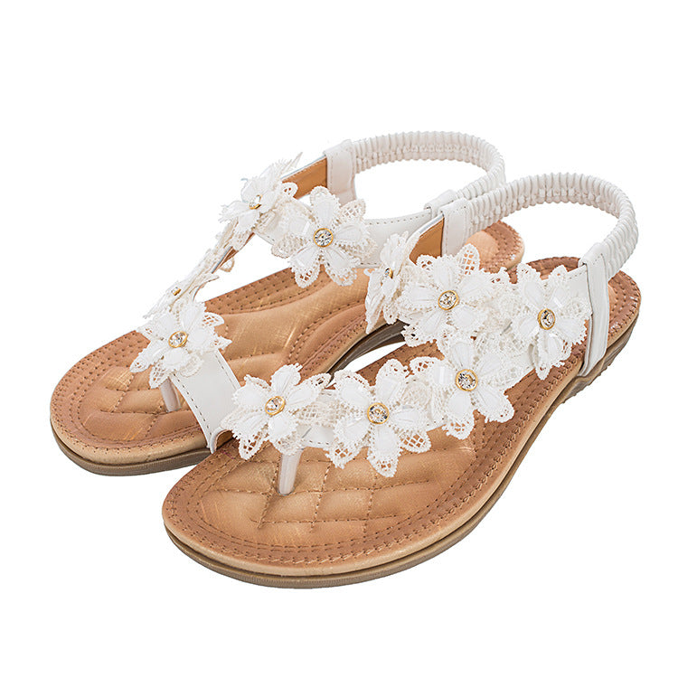 Women's Flower Detail Sandals