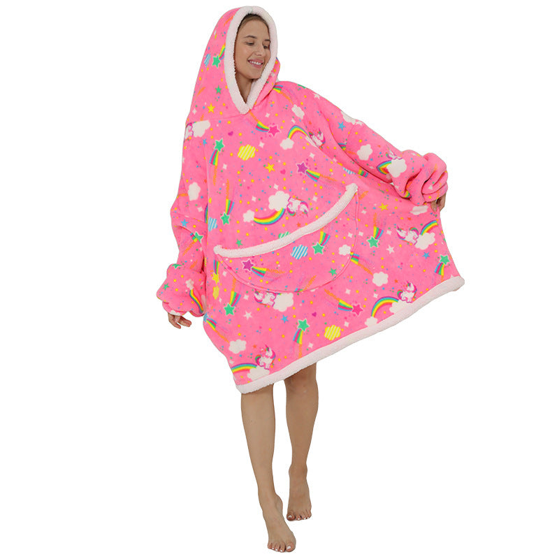 Fleece Oodie Oversized Hoodie - various designs