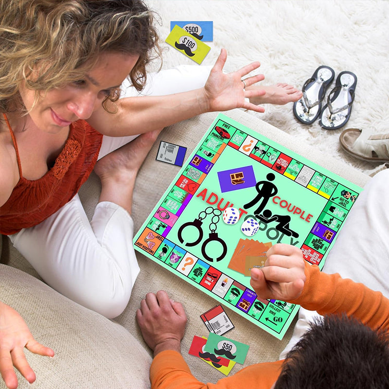 Adult Game: Adultopoly Board Game