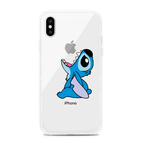 iPhone Case - Stitch for models 8 7 6 6s Plus X XR Xs