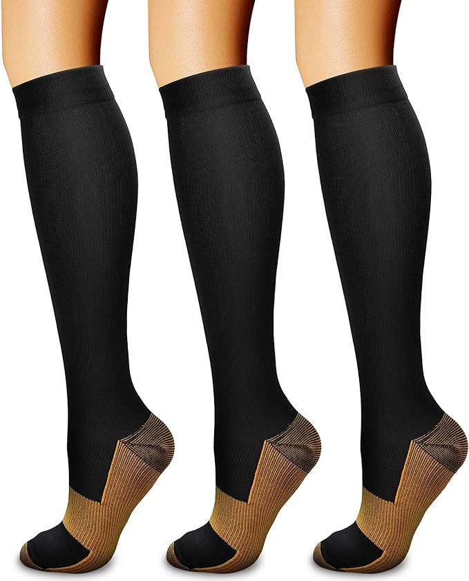 Sports Pressure Socks - 3 Pack - Compression