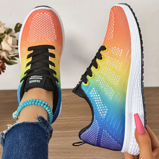 Round Toe Mesh Breathable Trainer