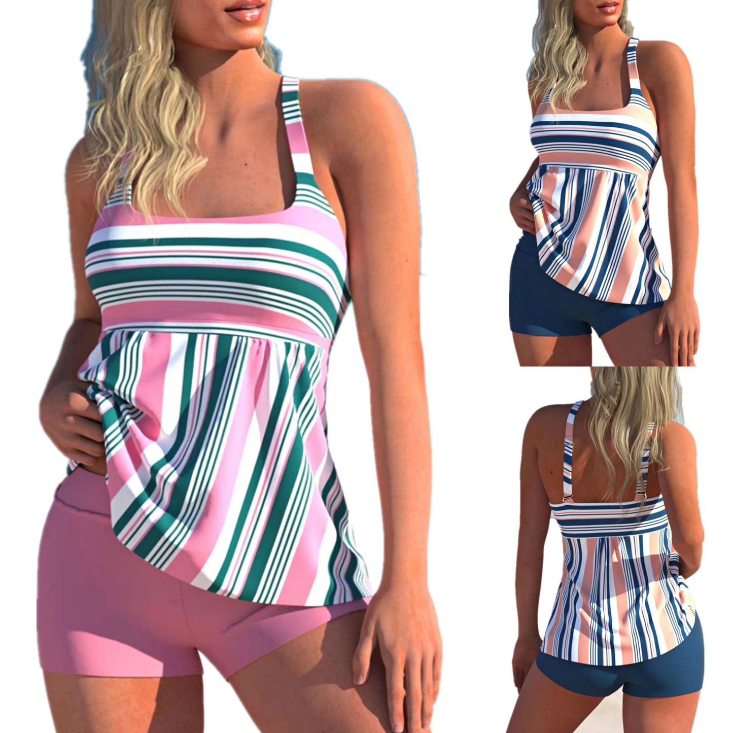 Swimsuit Tankini and Short Set