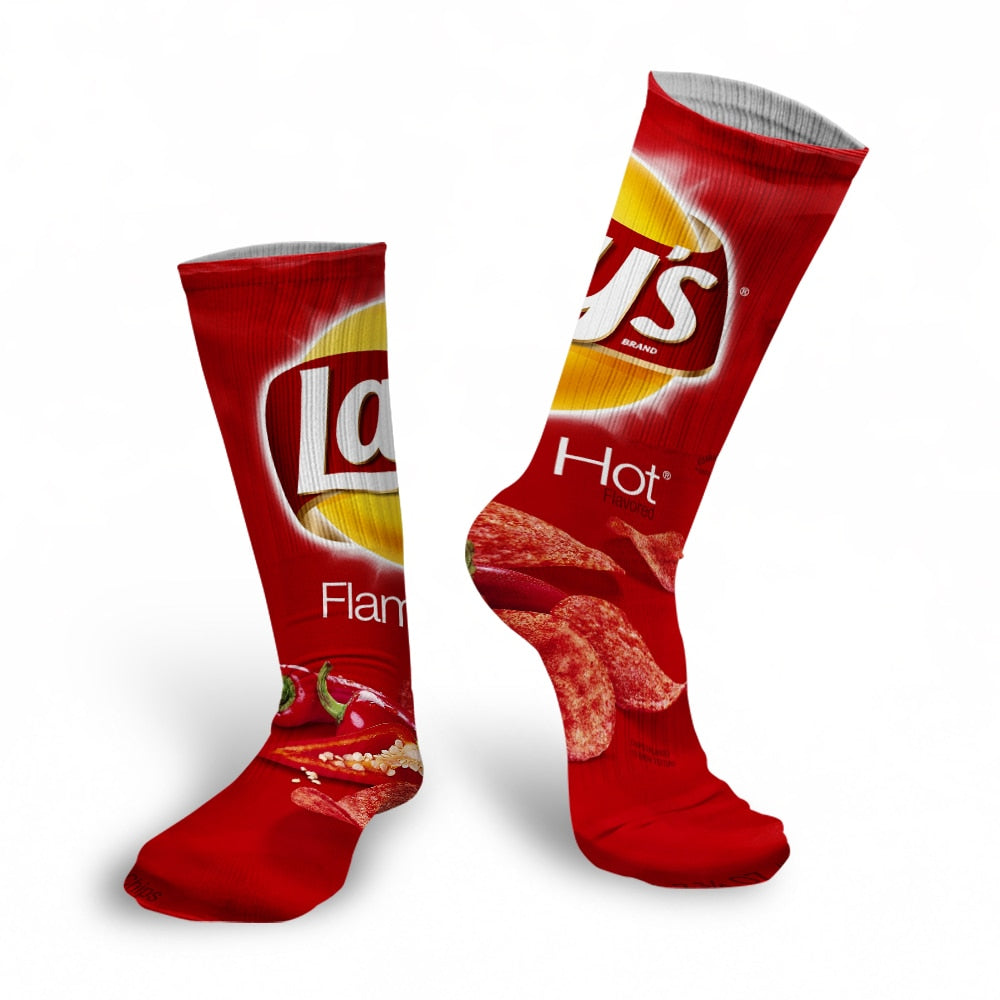 Socks - Snack Inspired - Pringles Doritos