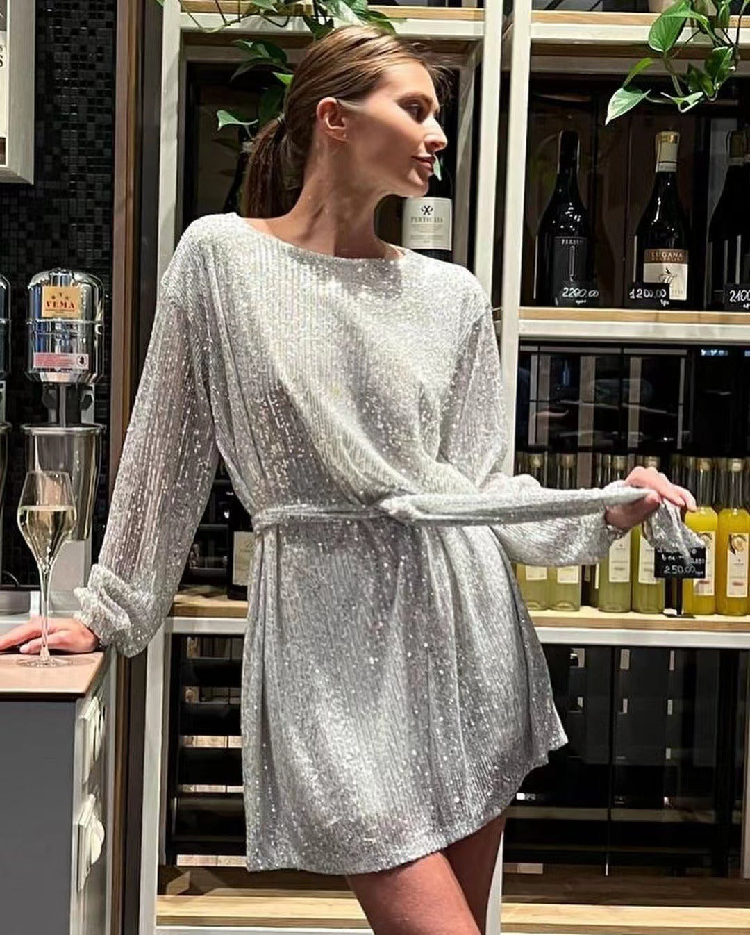 Women's Sequin Dress - various colours