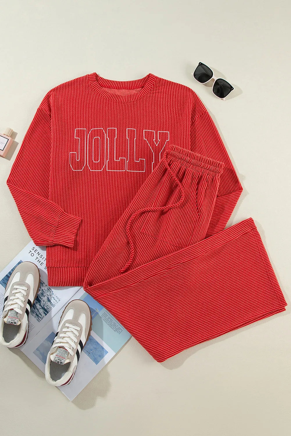 Women's Pyjama Set - Top & Trousers - Jolly