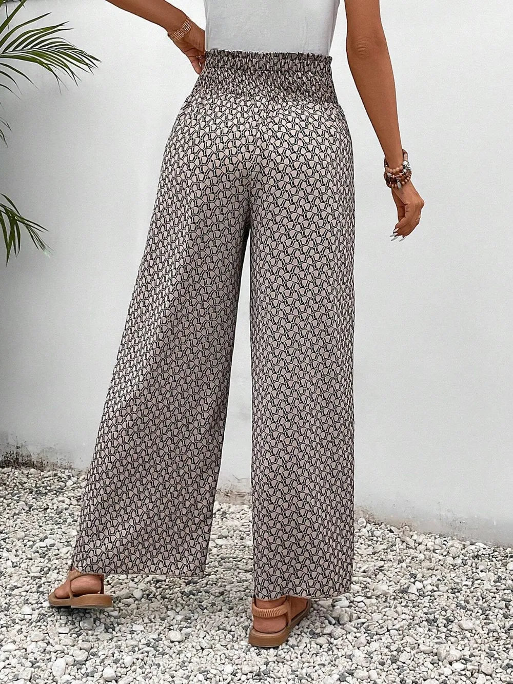 Women's Wide Leg Trousers - various colours