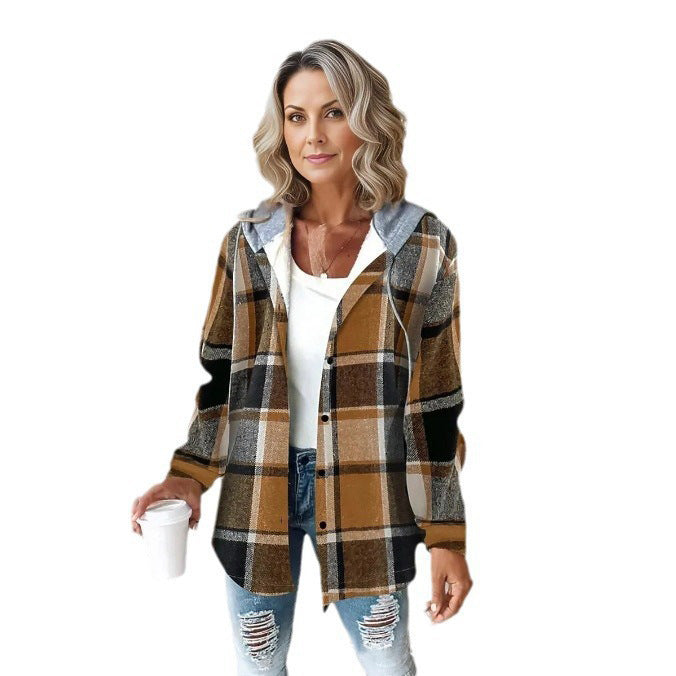 Women's Plaid Jacket