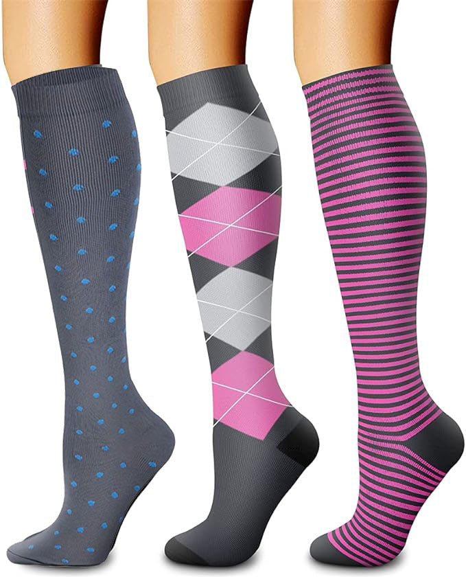 Sports Pressure Socks - 3 Pack - Compression