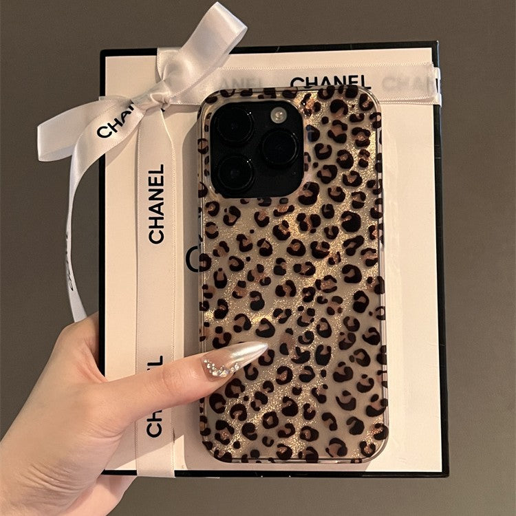 Iphone Case - 12 - 16 Models - Leopard Pattern