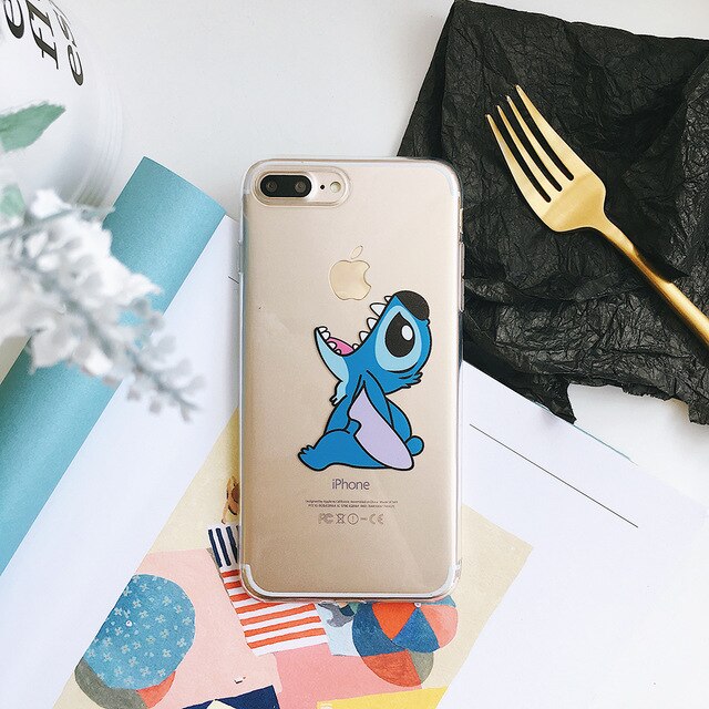 iPhone Case - Stitch for models 8 7 6 6s Plus X XR Xs