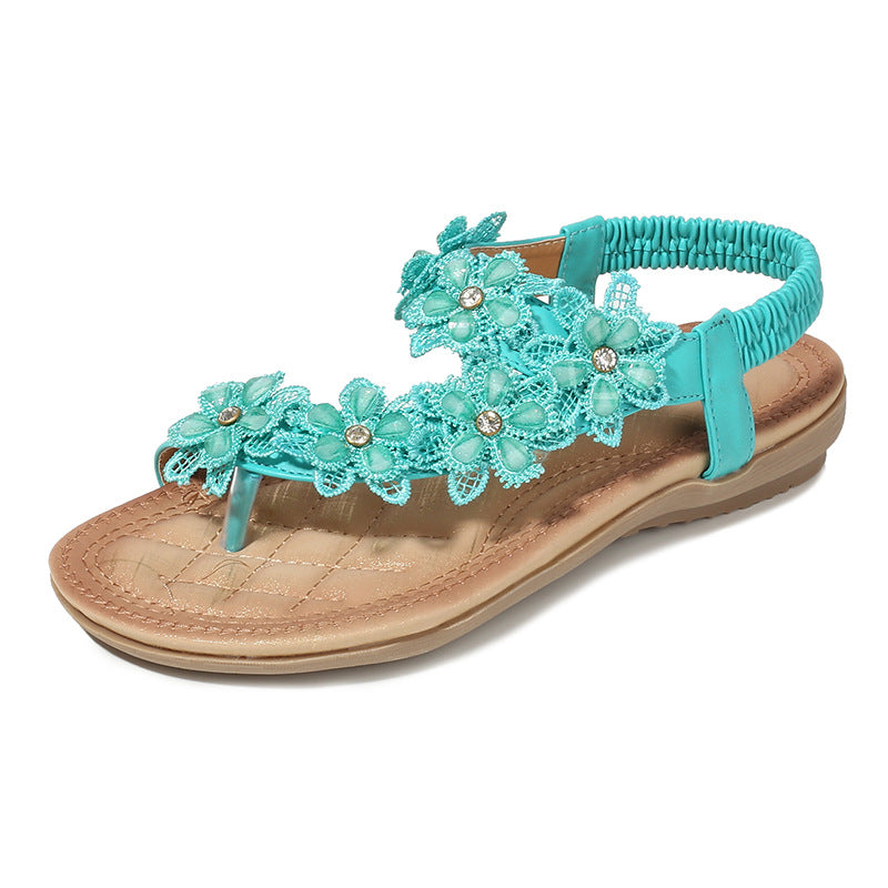 Women's Flower Detail Sandals