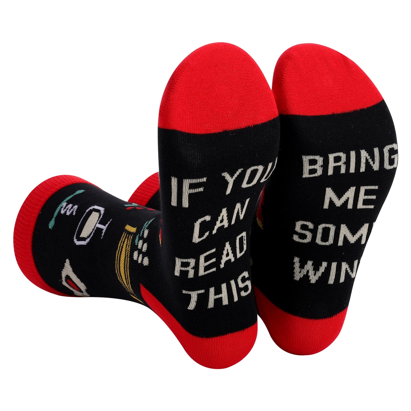 Socks - IF YOU CAN READ THIS Slogan