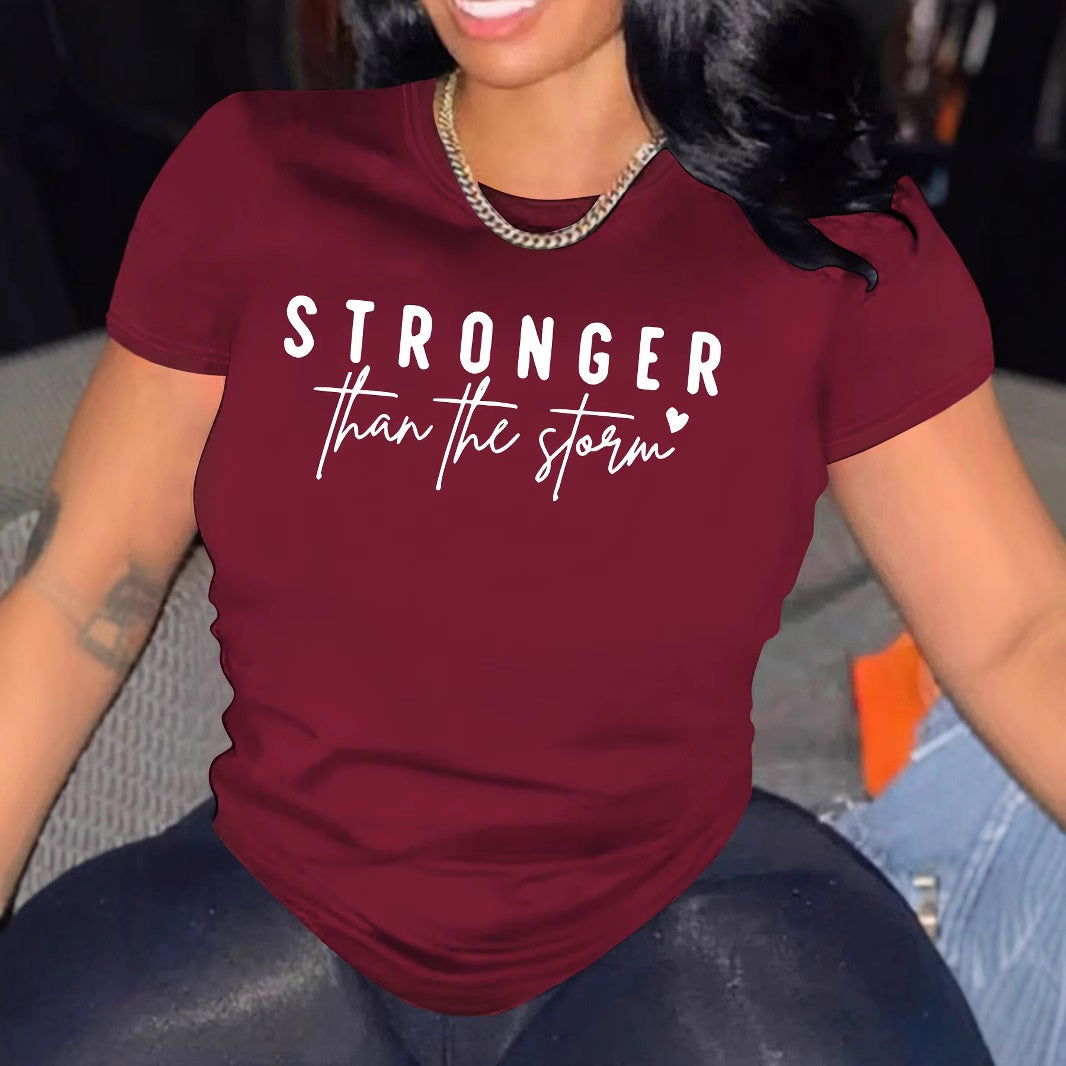 Women's T-Shirt - Stronger Than The Storm