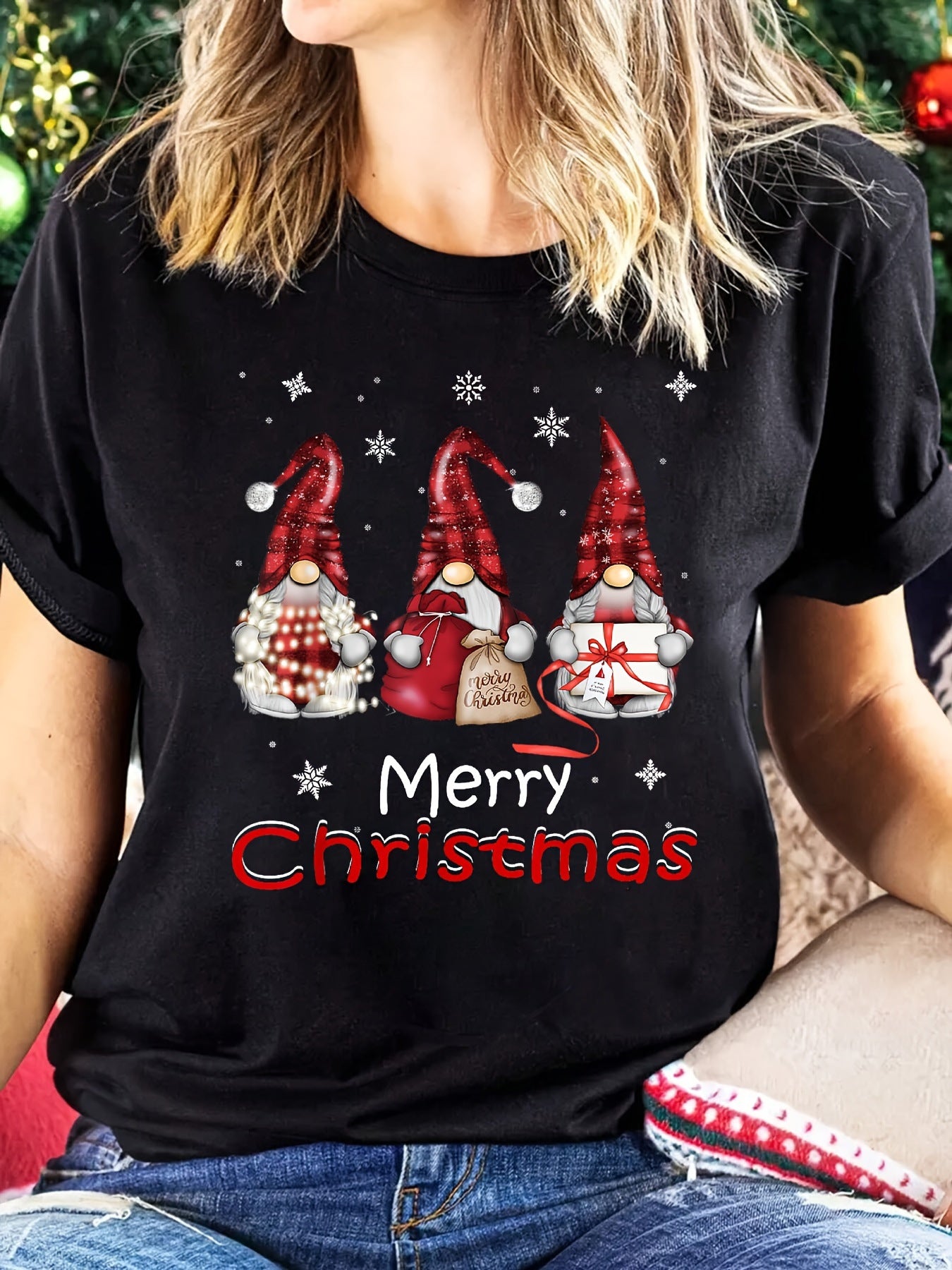 Women's Christmas T-Shirt - Gonk