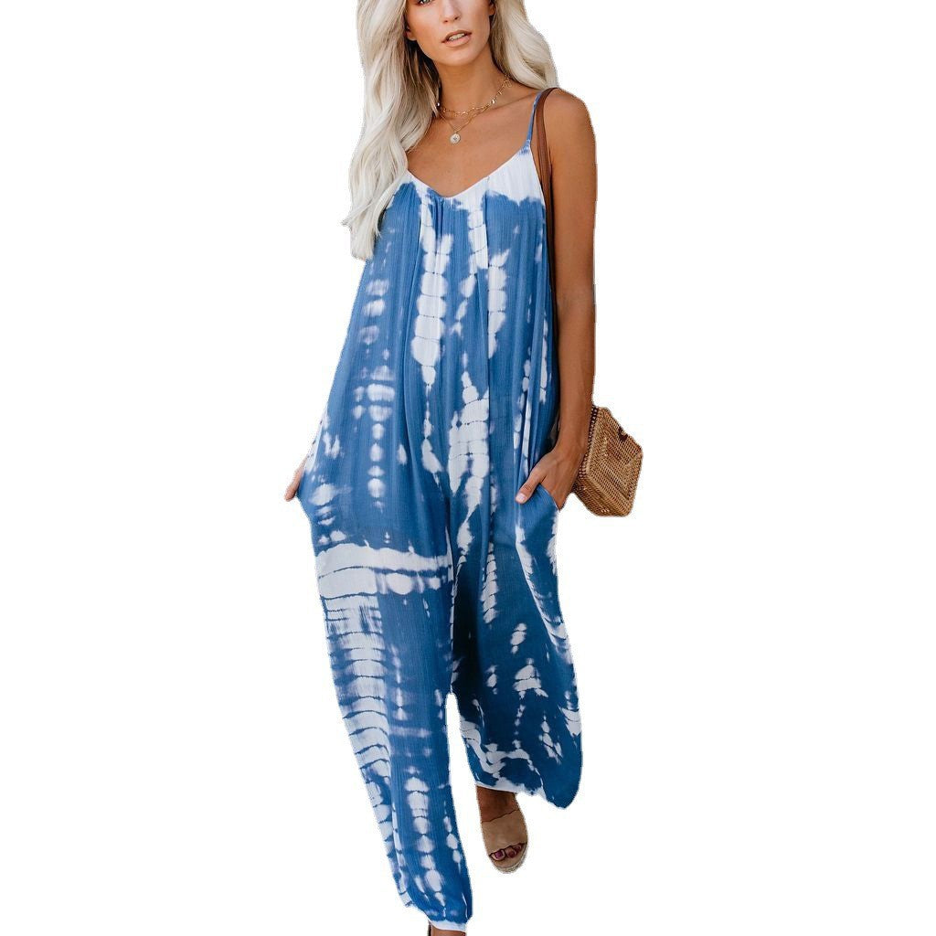 Women's Summer Jumpsuit - various patterns colours