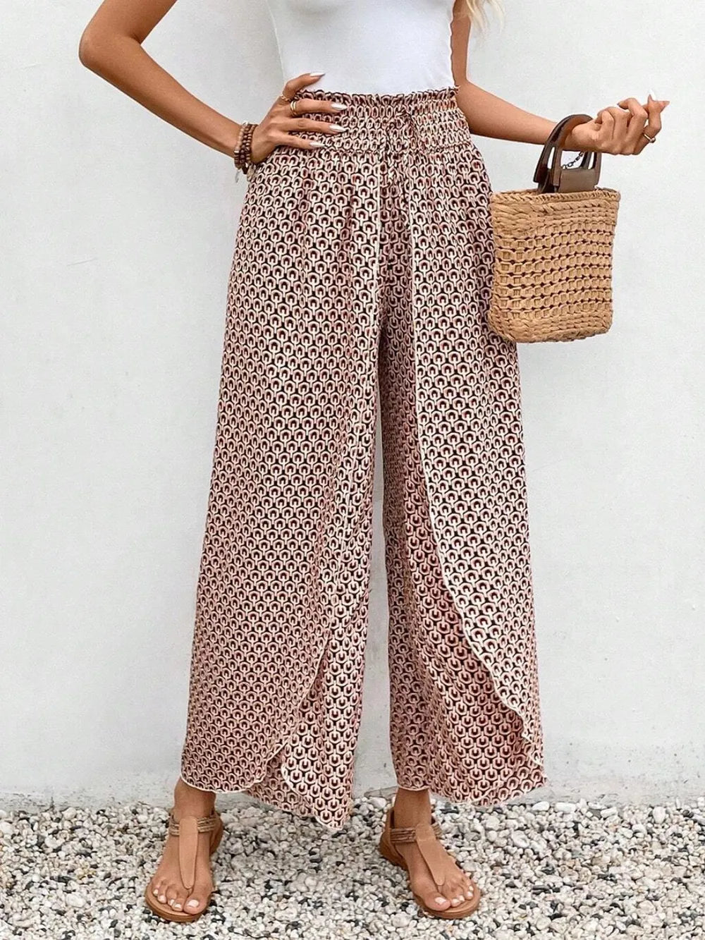 Women's Wide Leg Trousers - various colours