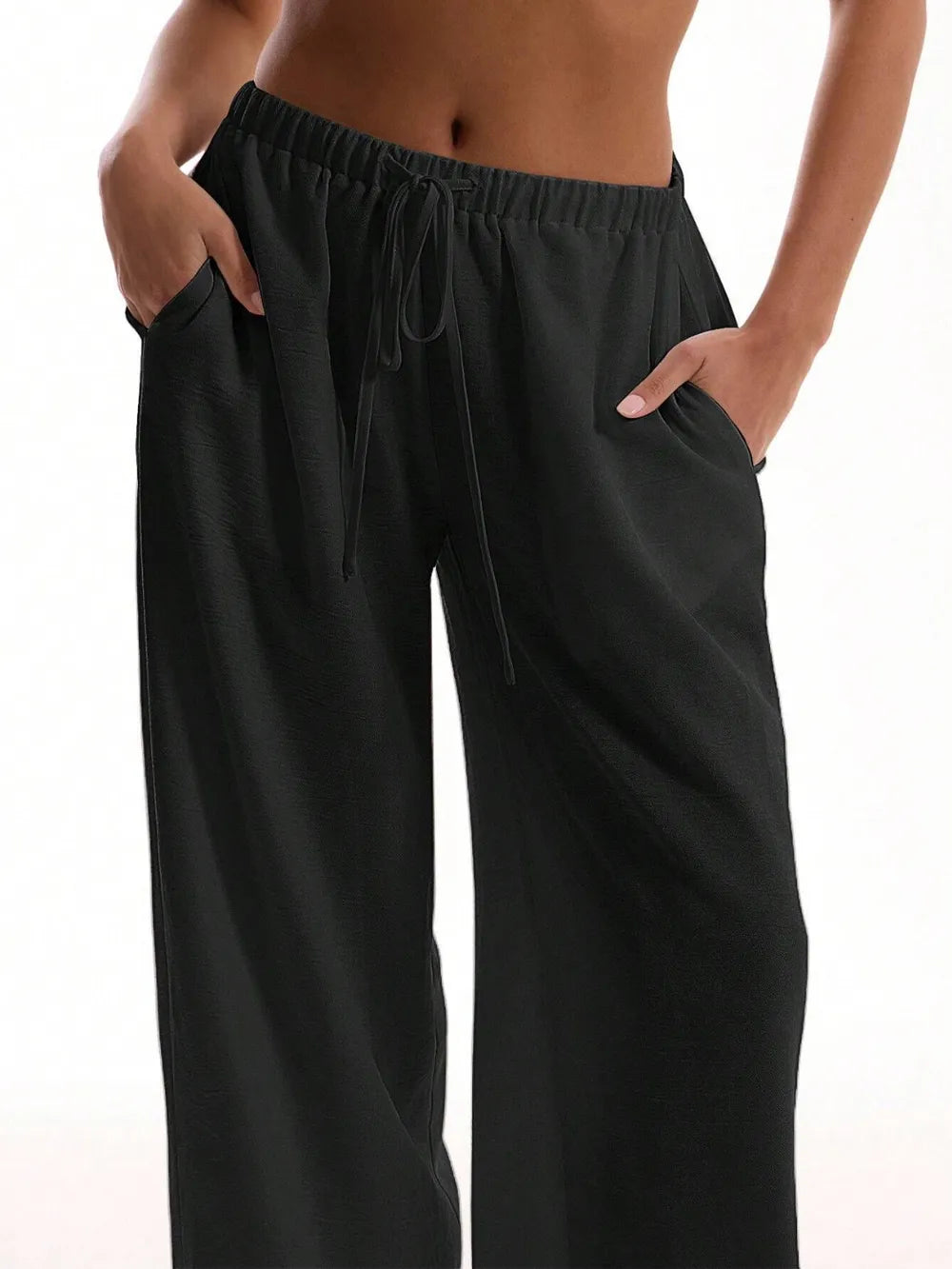 Women's Wide Leg Trousers - various colours