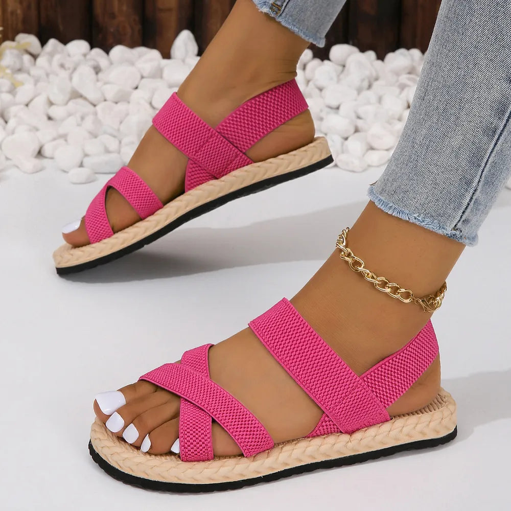 Women's Crisscross Open Toe Sandal
