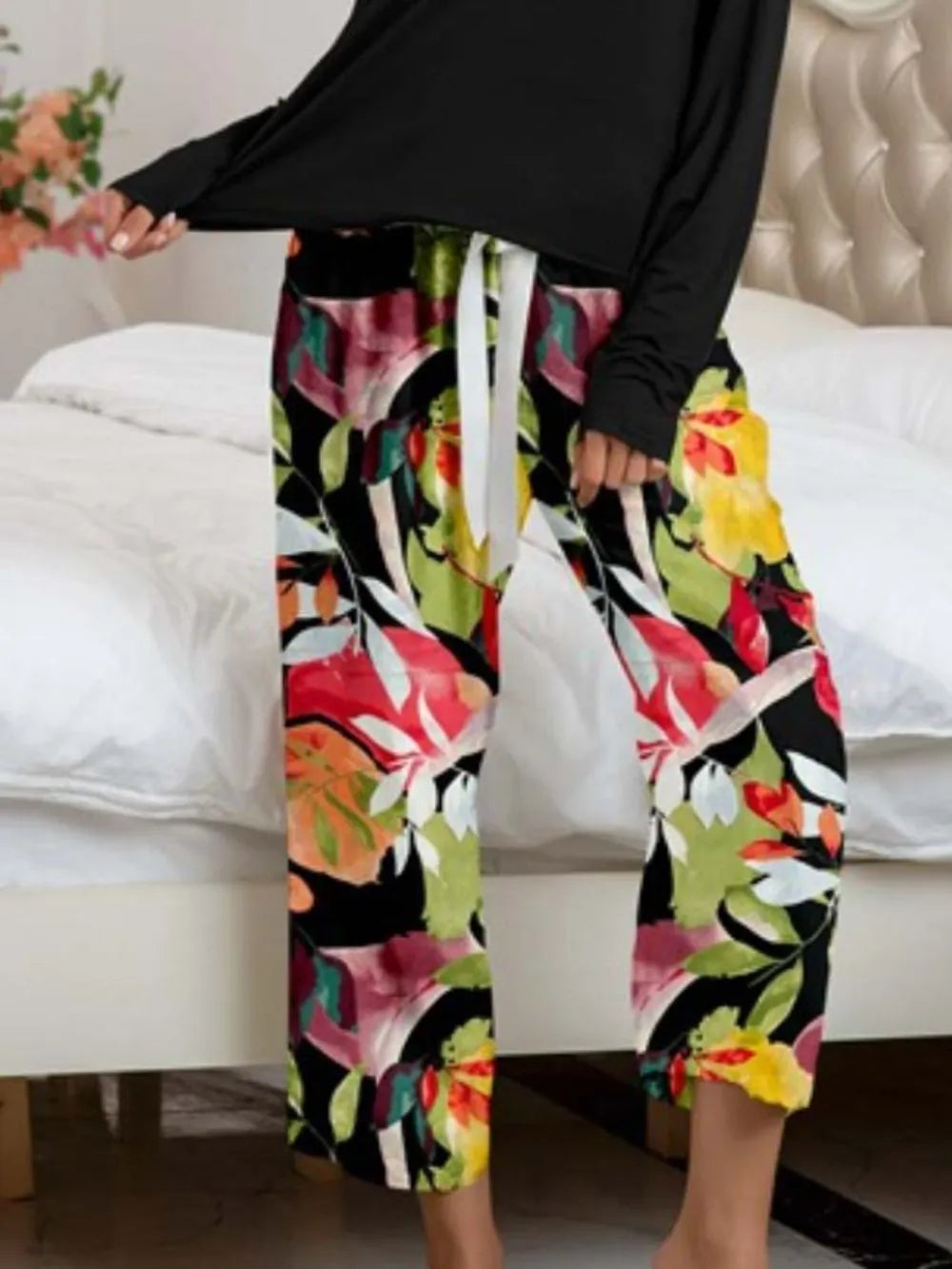 Women's Pyjama Set - Top & Trousers - Assorted Colours