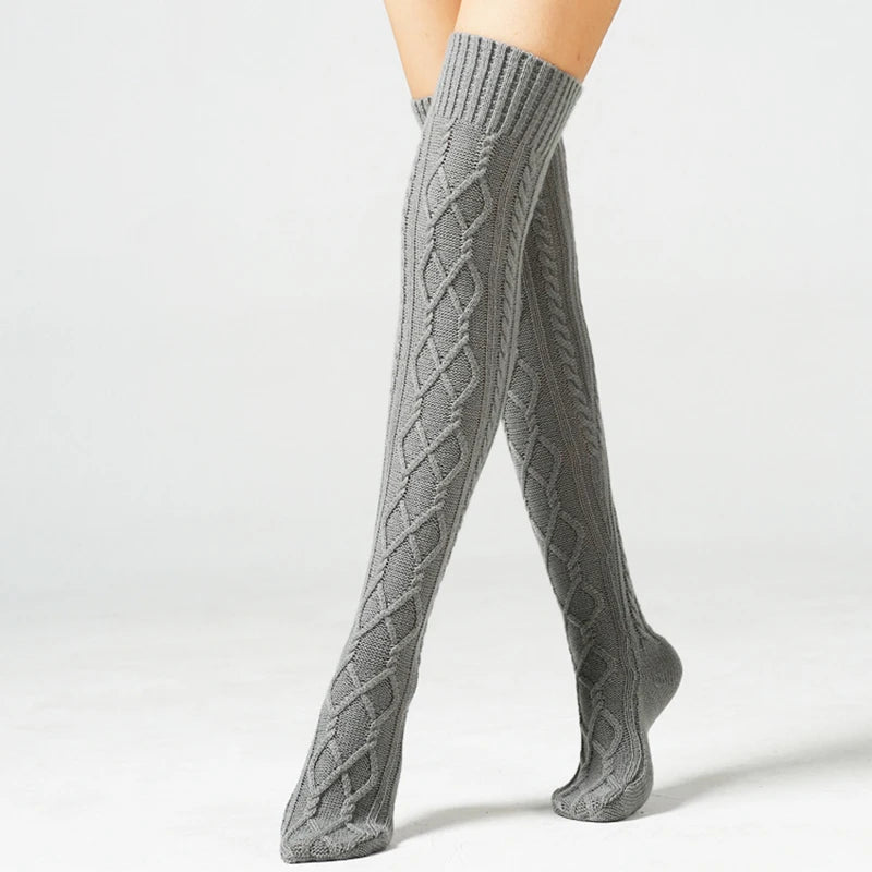 Socks - Over the Knee - Knitted