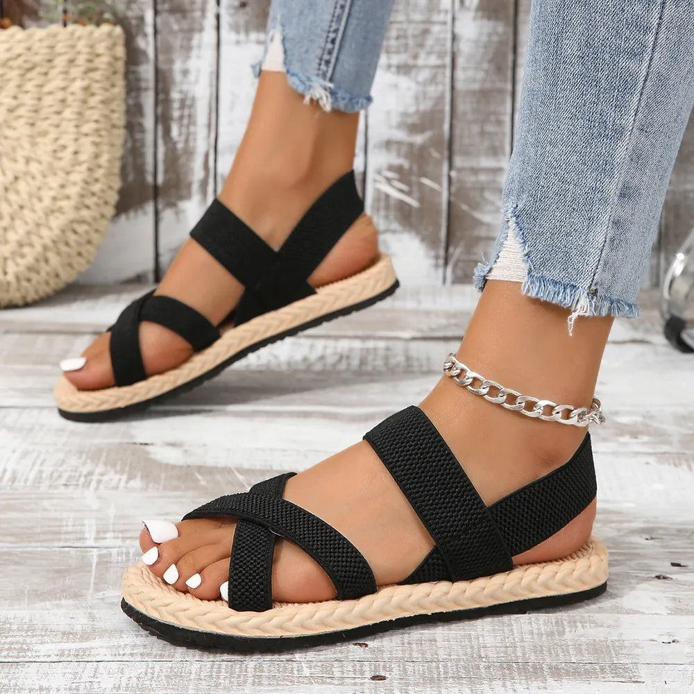 Women's Crisscross Open Toe Sandal