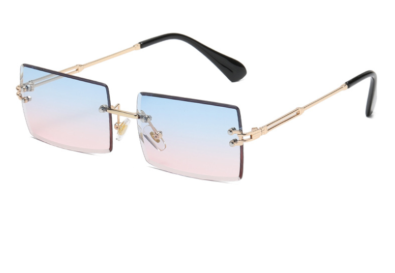 Ladies Frameless Square Sunglasses - various colours