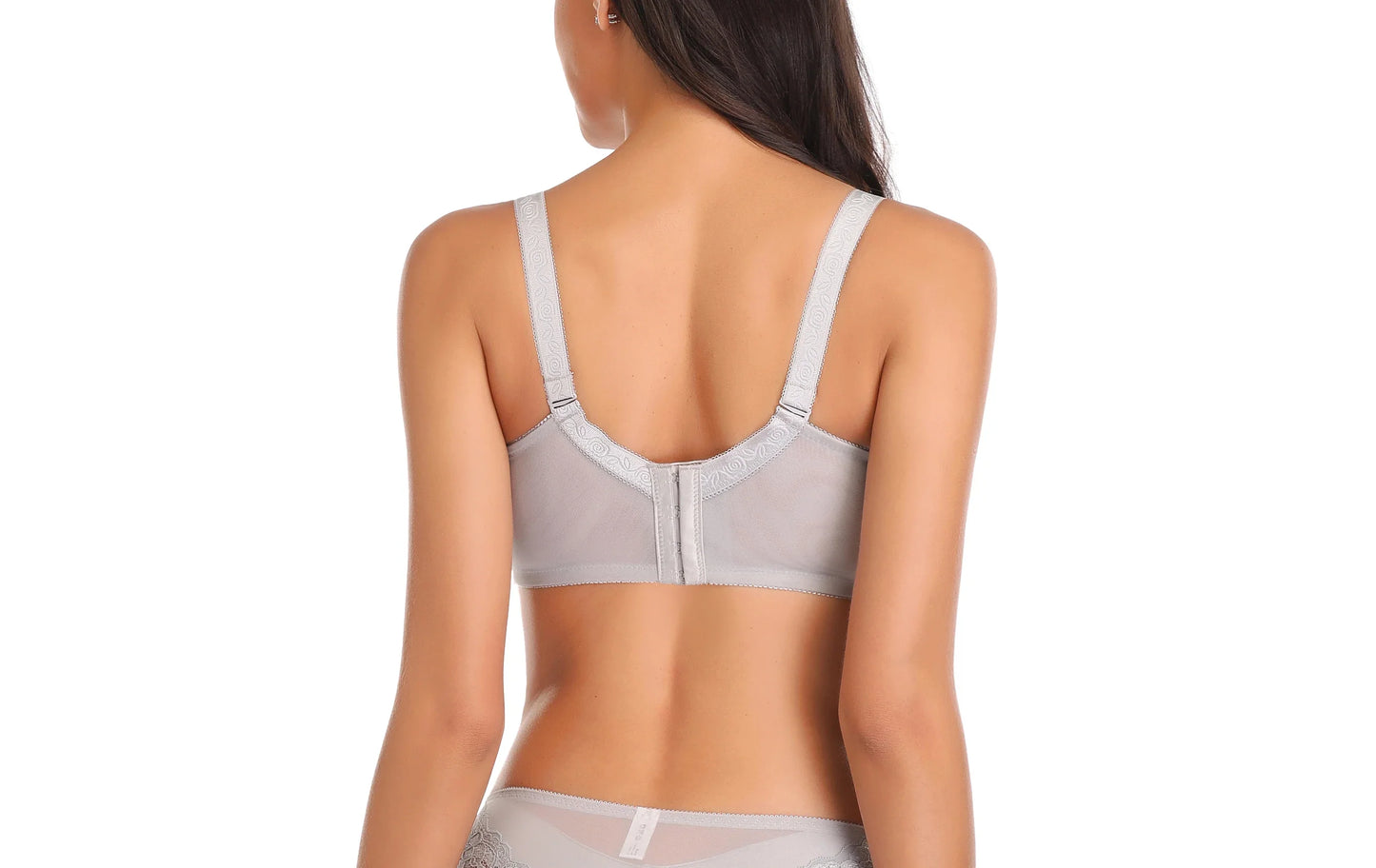 A43 - Ladies Lace Underwire Nude Bra 34-48 B-H cup