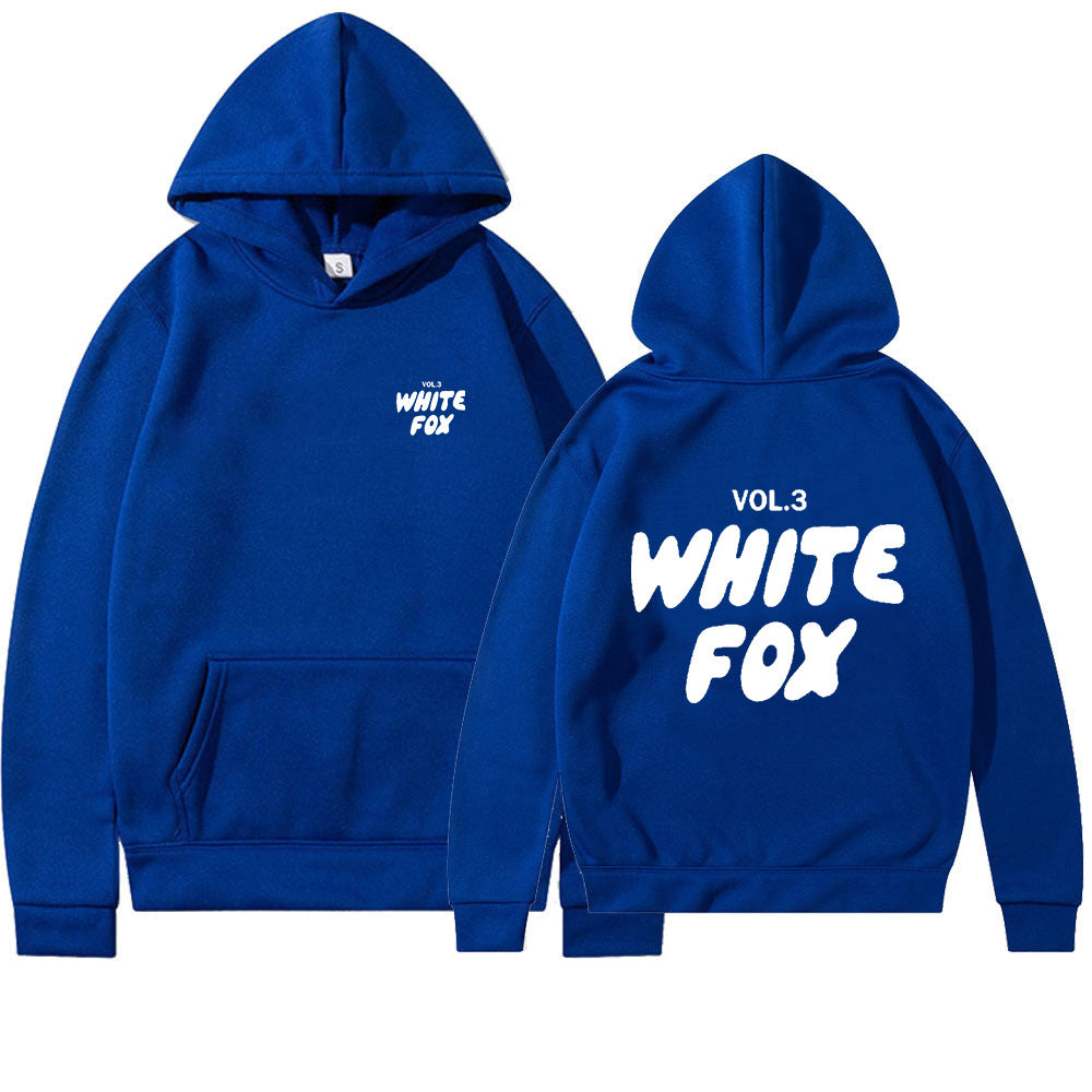 Hoodie - WhiteFox - Up to 3XL - various colours