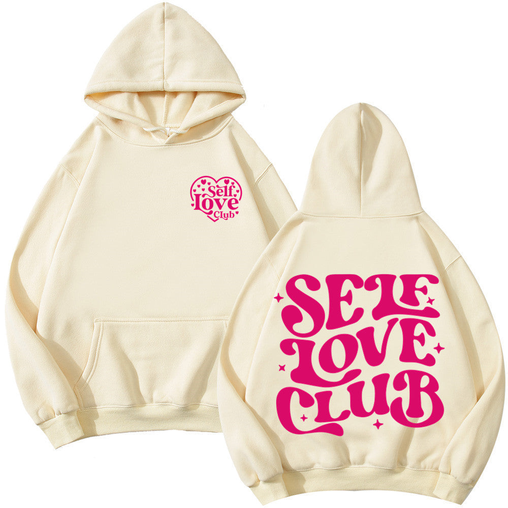 Hoodie - Self Love Club - various colours - Up To 3XL