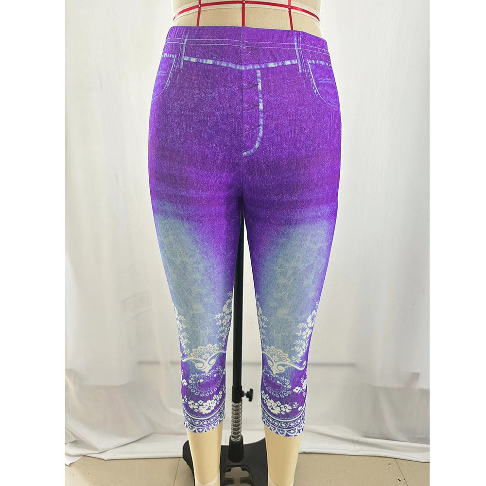 Women's Denim Legging / Jegging - Up To 5XL