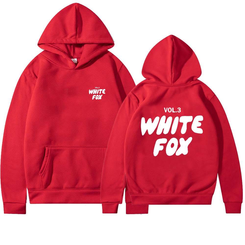 Hoodie - WhiteFox - Up to 3XL - various colours