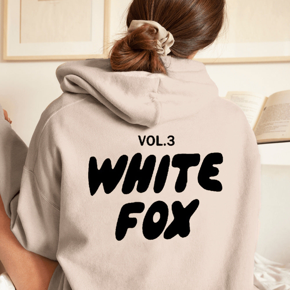 Hoodie - WhiteFox - Up to 3XL - various colours