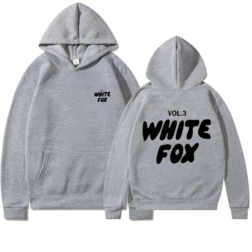 Hoodie - WhiteFox - Up to 3XL - various colours