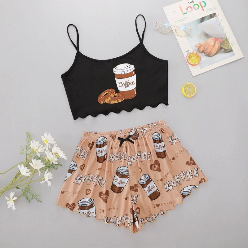 Women's Vest & Short Pyjama Sets - Various Styles/Colours